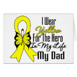 Sarcoma Ribbon My Hero My Dad Cards