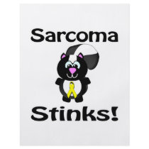 Sarcoma Stinks Skunk Awareness Design Flyers