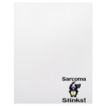 Sarcoma Stinks Skunk Awareness Design Letterhead