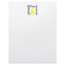 Sarcoma Support Advocate Cure Letterhead Design