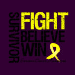 Sarcoma Survivor Fight Believe Win Motto