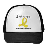 Sarcoma Survivor Gemstone Ribbon hats