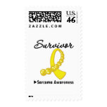 Sarcoma Survivor Gemstone Ribbon stamps