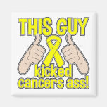 Sarcoma This Guy Kicked Cancer Fridge Magnet