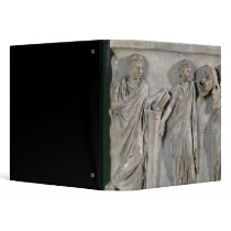 Sarcophagus of the Muses, detail of Clio & Vinyl Binder