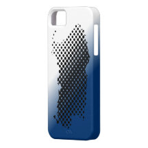 Sardegna, halftone map iPhone 5 cases