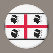 Sardinia Flag magnets