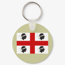 Sardinia, Italy keychains