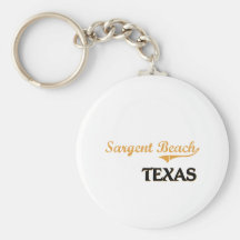 Sargent Beach Texas Classic Key Chains