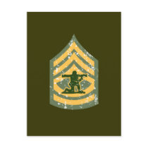 Sargent First Class - Army Postcard