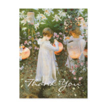 Sargent's Carnation, Lily, Lily, Rose postcards
