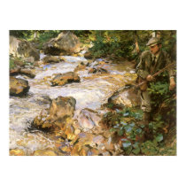 Sargent's Trout Stream in the Tyrol posters