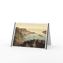 Sark, Creux Harbor, Channel Islands, England class Greeting Cards
