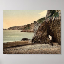 Sark, Dixcart Bay, Channel Islands, England classi Print