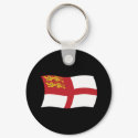 Sark Flag Keychain