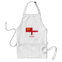 Sark Flag with Name aprons