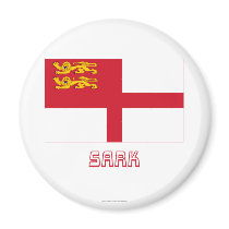 Sark Flag with Name magnets