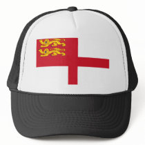 Sark, Guatemala flag Mesh Hats