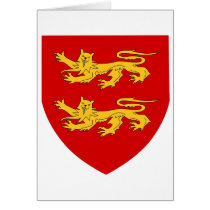 Sark Official Coat Of Arms Heraldry Symbol Cards