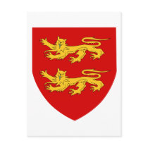 Sark Official Coat Of Arms Heraldry Symbol postcards