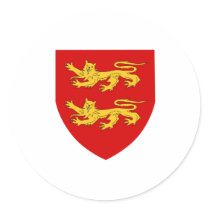 Sark Official Coat Of Arms Heraldry Symbol stickers