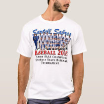 Sartell Sabre Baseball 2005 t-shirts by anthonygbottini Sartell Sabre Baseball 2005 t-shirts