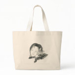 Sasha and Pussy Cat Tote Bags