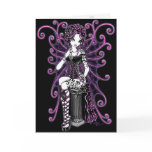"Sasha" Couture Pink Valentine Fairy Card