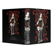 "Sasha" Gothic Couture Valentine Fairy Binder