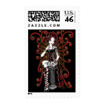 "Sasha" Gothic Couture Valentine Fairy Postage postage
