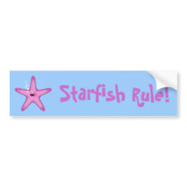 Sasha Starfish Bumper Sticker bumper stickers