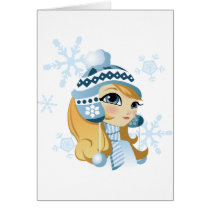 Sasha the Snow Bunny! Cards