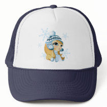 Sasha the Snow Bunny! hats
