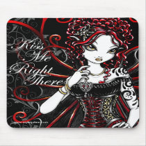 Sasha Valentine's Day Fairy Mousepad by mykajelina Sasha Valentine's Day Fairy Mousepad