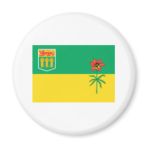 SASKATCHEWAN FLAG FRIDGE MAGNETS