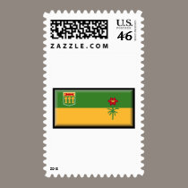 Saskatchewan Flag stamps