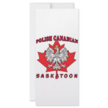 Saskatoon Polish Canadian Leaf rack cards
