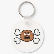 sasquatch crossbones keychains