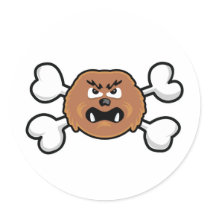 sasquatch crossbones stickers