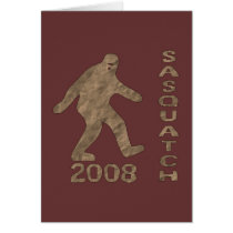 Sasquatch For President cards