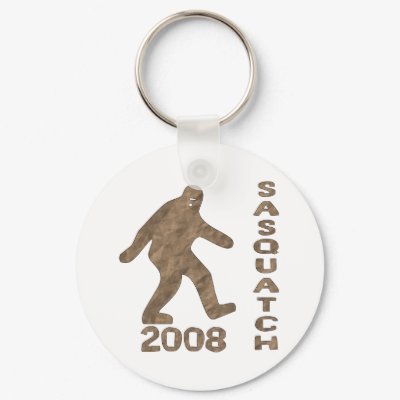 Sasquatch For President Key Chains by orsobear