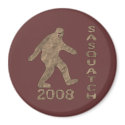 Sasquatch For President magnets