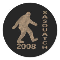Sasquatch For President stickers