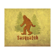 Sasquatch Giclée Gallery Wrap Canvas