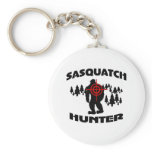 Sasquatch Hunter Keychain