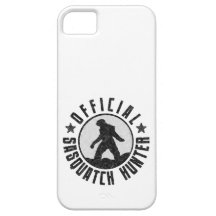 Sasquatch Hunter - Official Circle Logo iPhone 5 Case