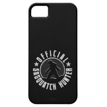 Sasquatch Hunter - Official Circle Logo iPhone 5 Case