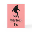 Sasquatch Love:  Happy Valentine's Day cards