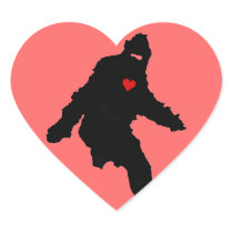 Sasquatch Love Stickers