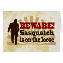 Sasquatch on the Loose Cards